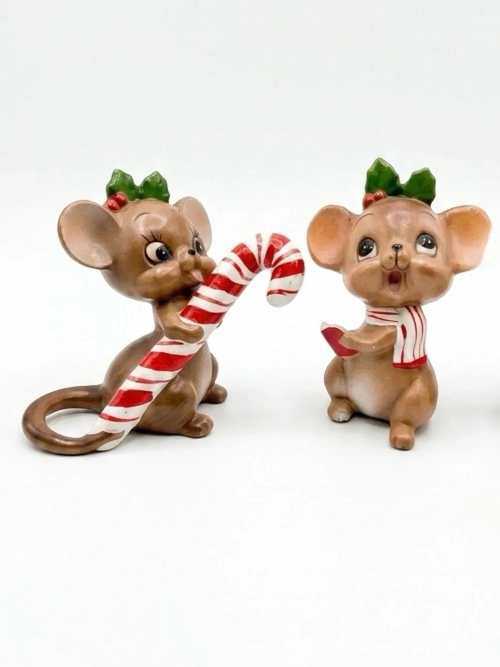Vintage Josef Originals Mouse Figurines Set of 6 - Christmas & Everyday
